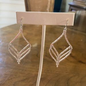 Cristabelle Dangle Rhinestone Crystal Earrings
